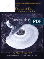 Programme Du Festival de Fes de La Culture Soufie16 Copie 1