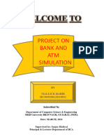 BANK AND ATM SIMULATION DOCUMENTATIONch1&2
