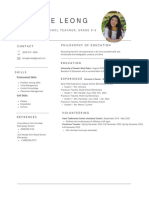 Minimalist White and Grey Professional Resume