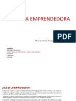 Cultura Emprendedora