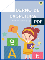 CUADERNO DE ESCRITURA @lapizarrapedagogica