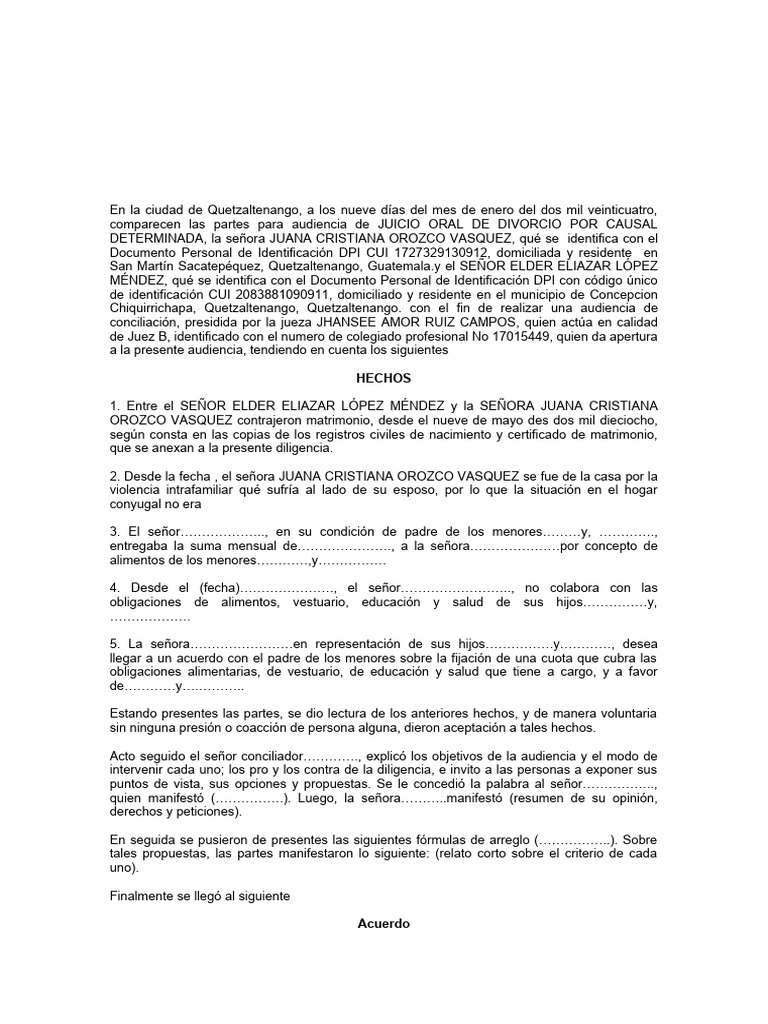 Concilia1 1 | PDF | Justicia | Crimen y violencia