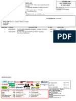 Afd & Presentacion S.A.C.: Cantidad Código Descripción V. Unit. Subtotal