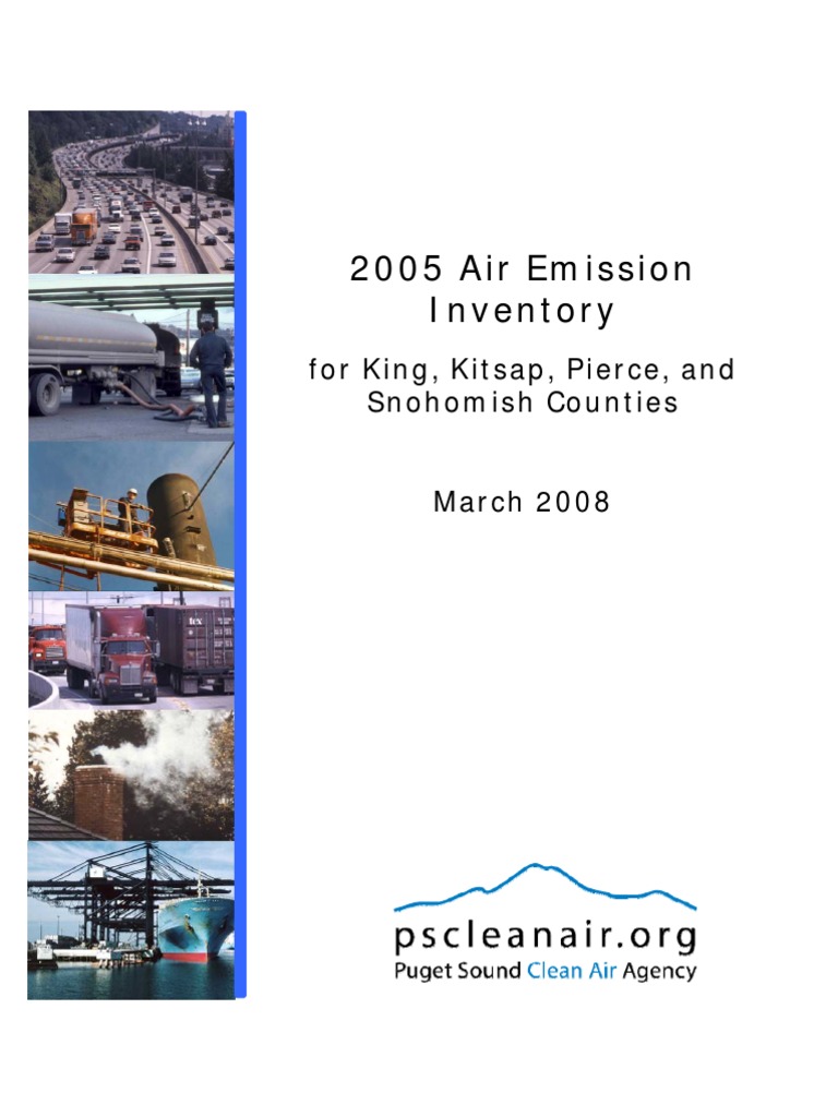 2005 Air Emission Inventory for King, Kitsap, Pierce, and Snohomish