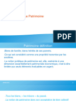 1 Patrimoine Definition