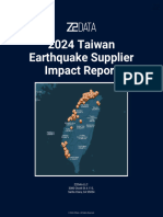 Z2Data - Taiwan - Earthquake - Supplier - Impact - Report - 2024