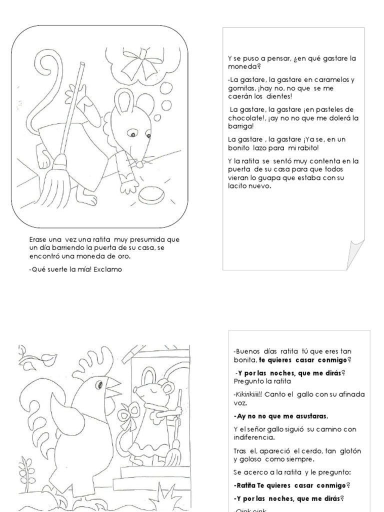la-ratita-presumida-dibujos-pdf