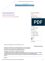 Simulación Del Proceso de Endulzamiento de Gas Natural