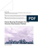 Home Buying Strategies For The Toronto Real Estate Market