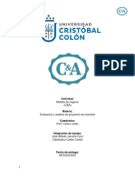 segunda actividad (modelo de negocio-C&A).