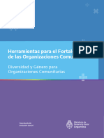 Diversidad y Genero Para Organizaciones Comunitarias Sep 2022