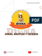 Donas, Wafles y Churros. La Cocinita de Digna