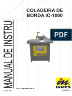 Coladeira de Borda IC-1000