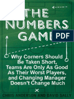The Numbers Game Why Everything You Know About Football Is Wrong 9780241963630