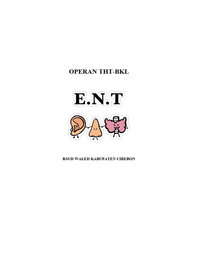 Panduan Stase THT-BKL RSUD Waled | PDF | Kajian Bahasa Asing ...