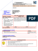 Tutoría - 03 de Abril - Resolvemos Conflictos