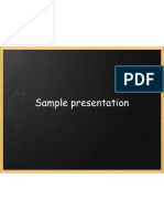LeggoTTT - Sample Presentation