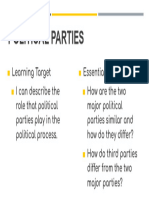 Subsection D Artifact 3 Political Parties 2023