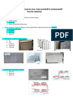 Fűtés, Szellőzés, Klimatizálás BGBFS11NLV Moodle Onellenorzo Es Szamonkero Tesztek Kerdesi 2019