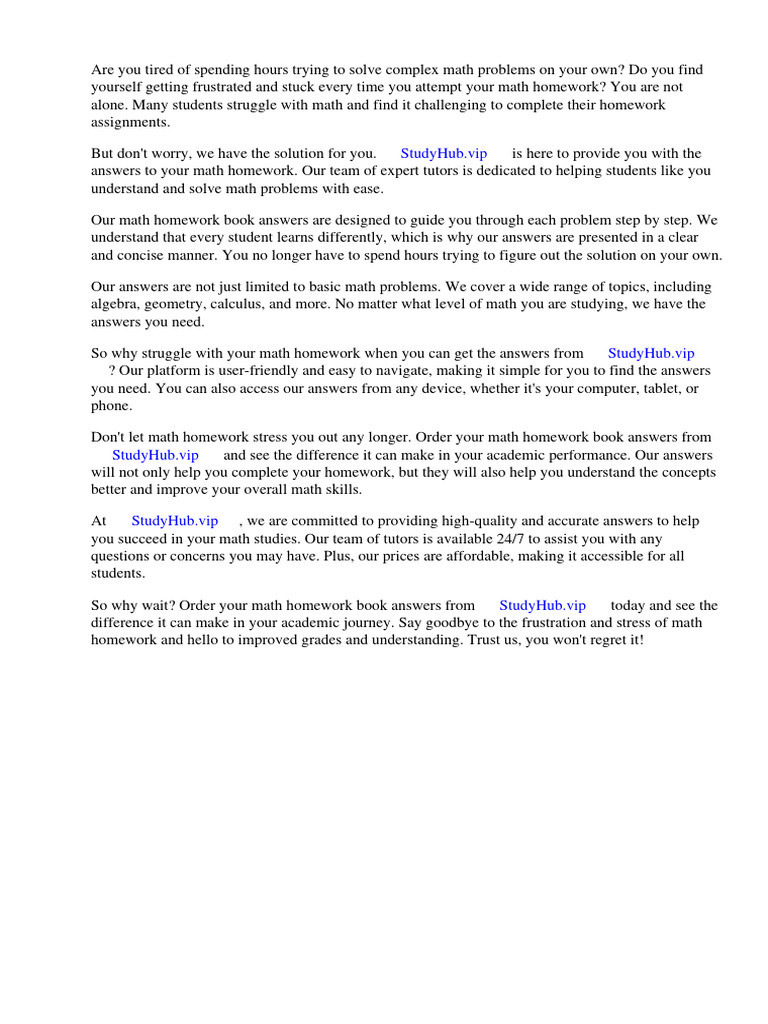 Math Makes Sense 5 Homework Book Answers | PDF | Teaching Mathematics