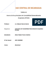 Tarea #1 Cuestionario Principios de Contabilidad Generalmente Aceptados - Elmer Torres Valdivia