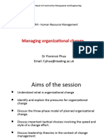 Change Management - CE3HRM - RDG