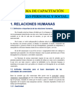 Curso de Relaciones Humanas