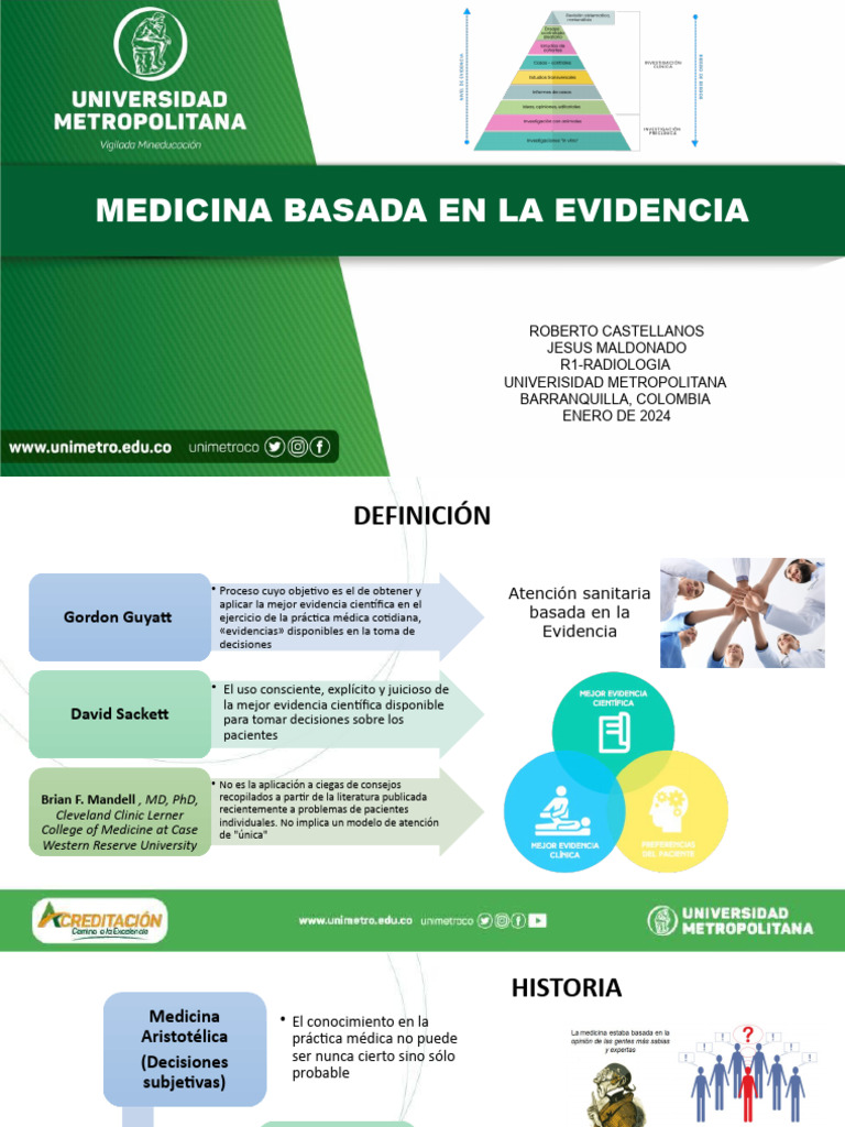 Medicina Basada en La Evidencia | Descargar gratis PDF | Evidencia ...