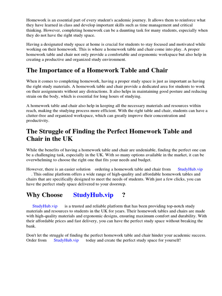 Homework table and chair uk download free pdf desk homework