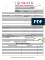 Formato de Aplicación para Estudiantes Nacionales