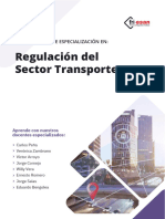 Brochure Regulación Del Sector Transporte