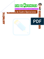 Ejercicios de Cuatro Operaciones para Segundo de Secundaria