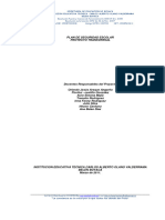 Proyecto de seguridad escolar CAOV