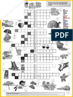 Summer Holidays Crossword