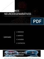 Trastornos Neurodegenerativos
