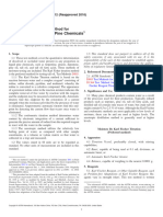 Water in Liquid Pine Chemicals: Standard Test Method For