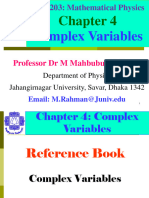 Chapter 4-Complex Variables (Part 2)