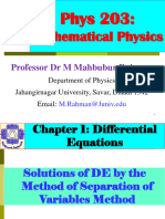 Chapter 1- Differential Equations (Part 3)