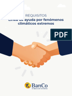 Requisitos - Linea de Ayuda Por Fenomenos Climaticos Extremos - 1