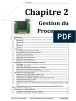 SEXP1 Chapitre 2 Gestion Du Processeur