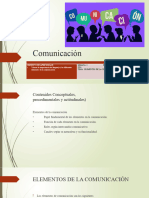 Clase # 3 - Comunicación