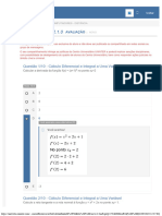 Cálculo Diferencial e Integral A Uma Variável - Apol1