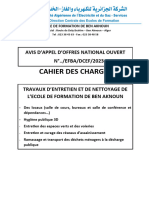 Cahier Des Charges DCEF EFBA