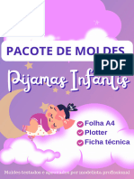 Pacote de Pijamas Infantis