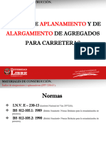 Indice de Alargamiento y Aplanamiento