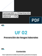 Vídeo-Tutoría 4 - Medidas de Prevención y Protección en La Empresa y Primeros Auxilios (Tema 7 UF2)