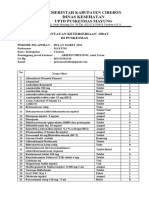 Pemantauan Ketersediaan Obat