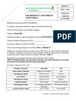 Reglamento de Higiene y Seguridad Industrial