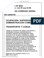 Solicitud de Pase Personal Laboral