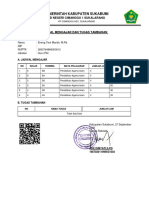 Jadwal Pai Yeni